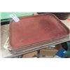Image 3 : 35 Cafe Serving Trays - 2 Sizes : 14"×18" + 15"×20"