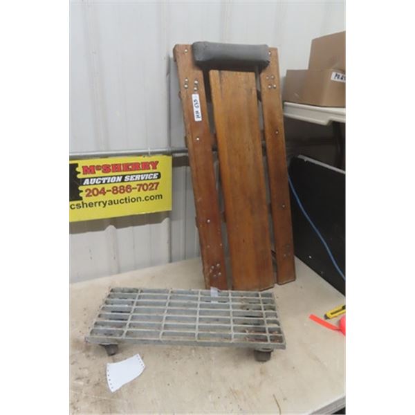 Creeper + Metal Platform Dolly 9"×22"