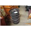 Image 1 : (4) 15" Steel Auto Rims