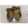 Image 3 : Home Made Beaver Fur Leather Mitts