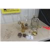 Image 1 : Barn Lantern, 3 Coal Oil Lamps, 2 Extra Burners plus more 