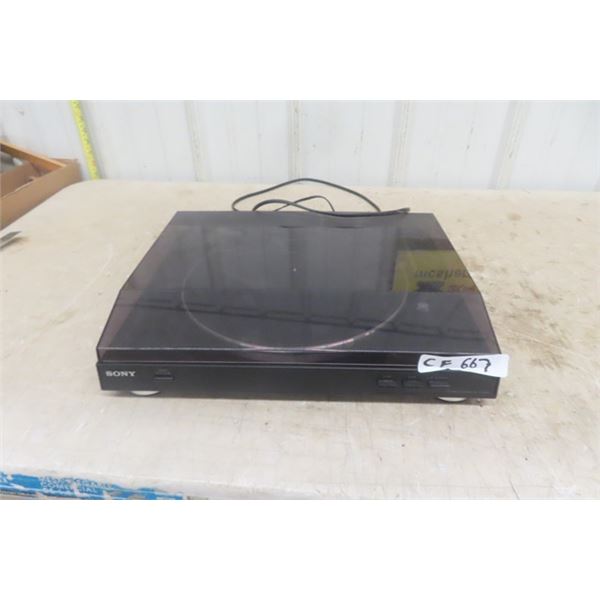 Sony  Record Turntable 
