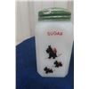 Image 3 : 3pc Spice Shaker Scotty Dogs: Sugar, Flour, Salt