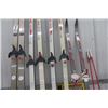 Image 3 : 4 Pairs of Skis + 1 Set of Poles