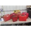 Image 1 : 6 Gas Cans