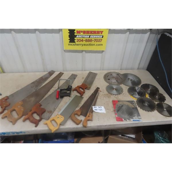 Hard Wood Saws- Cross - Mitre,  Circular Saw Blades