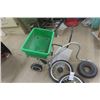 Image 4 : Yard Trailer Fertilizer, Saw, Weed Bar, Tires