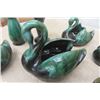 Image 3 : 15 Pieces of Blue Mountain Pottery ; Swans, Ashtrays, Vases, Plus more 