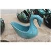 Image 6 : 15 Pieces of Blue Mountain Pottery ; Swans, Ashtrays, Vases, Plus more 