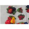 Image 2 : 9 Pieces of Assorted Chalkware Fruit