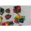 Image 3 : 9 Pieces of Assorted Chalkware Fruit