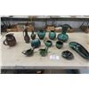 Image 1 : 12 + 1 Pieces of Blue Mountain Pottery ; Vases, Jugs, Ashtrays, Creamers, Plus more 