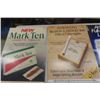 Image 2 : 4 Cardboard Cigarette Signs ; Mark Ten, Rothmans, Benson + Hedges, Player Xtra Light - All 19" x 26.