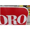 Image 4 : Aluminum Toro Sign 18" x 30" , BF Goodrich Cardboard Tire Insert Sign 16" x 18.5" 