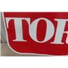 Image 5 : Aluminum Toro Sign 18" x 30" , BF Goodrich Cardboard Tire Insert Sign 16" x 18.5" 