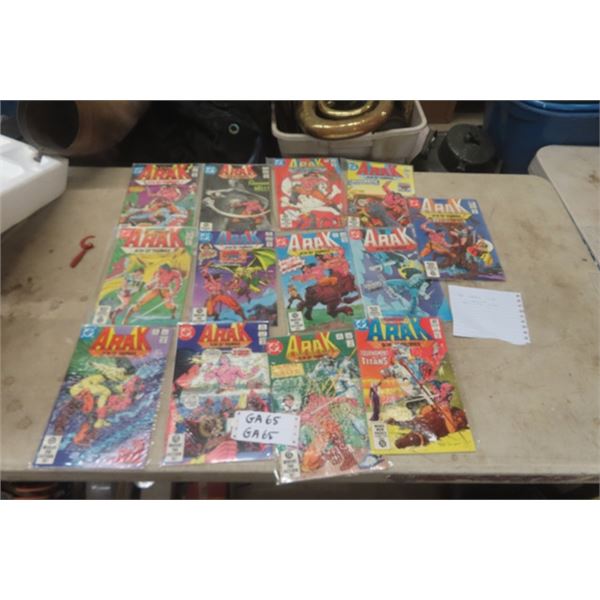 Arak - Son of Thunder Comics #1-14 DC 