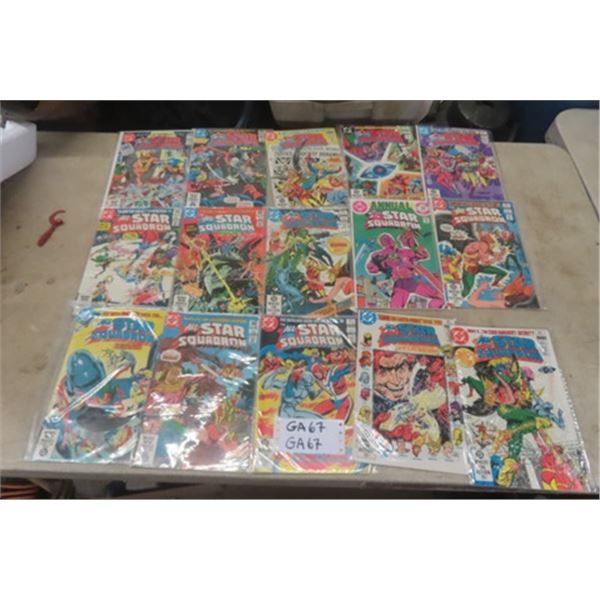 All Star Squadron Comics #1-14 + Annual Issue ; DC Comics