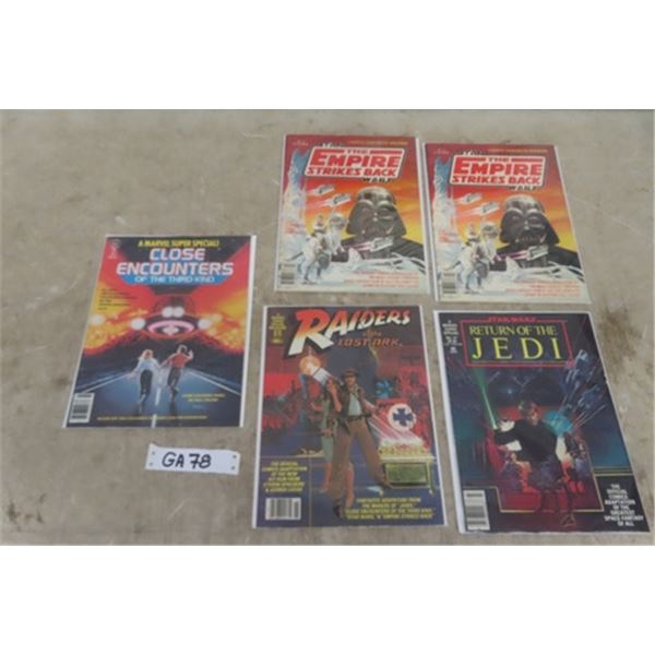 5 Marvel Super Special Magazines ; 3, (2) 16, 18, 27