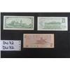 Image 5 : 1967 + 1973 $1.00 & 1986 $2.00 Canadian Uncirculated Bills 