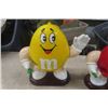 Image 2 : Assorted M+M Collectibles ; 3 Dispenser, 3 Covered M+M Shaped Bowls, Race Car Card