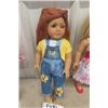 Image 3 : 3 American Girl 18" Dolls - New Without Boxes - 2 with Tattoos