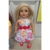 Image 4 : 3 American Girl 18" Dolls - New Without Boxes - 2 with Tattoos