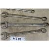 Image 7 : 3 Crescent Wrenches + 14 Assorted Large Wrenches