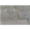 Image 6 : Lead Crystal Bowls, Serving Trays, Sugar + Cream Pair, Candle Holder