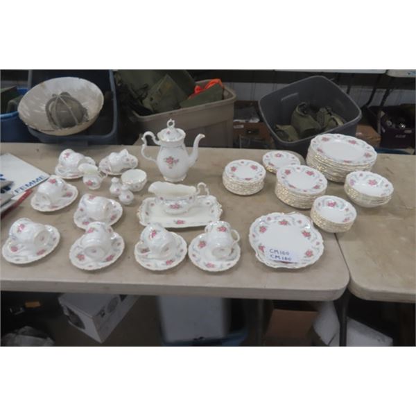 Royal Albert Tranquility 75 pcs Total - See Last Picture for List of Items