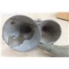 Image 6 : 2 Military Air Horns ; 9" + 11.5" Long 