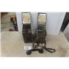 Image 1 : Pair of Metal Box Phone Sets - Northern Electric