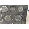 Image 3 : Space Corp Hydraulic Flowrate Gauge Panel 10" x 19" 