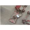 Image 6 : 2 Heavy Duty Overhead Cable Carriers with Platforms - Carrier is 28" Long 