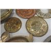 Image 6 : Assorted Copper Items ; Spitoon, Wall Decor, Turkey Tray