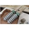 Image 2 : Assorted Glass + Porcelain Insulators