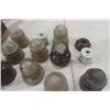 Image 4 : Assorted Glass + Porcelain Insulators