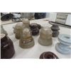 Image 6 : Assorted Glass + Porcelain Insulators