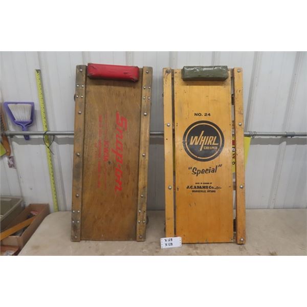 Snap on Wooden Creeper + Whirl Wooden Creeper