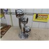 Image 3 : Funky Chrome 3 Head Lamp 27" Tall 