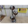 Image 4 : Funky Chrome 3 Head Lamp 27" Tall 