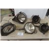 Image 1 : 5 Assorted Spot Lights ; 6" + 8" 