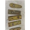 Image 2 : Assorted Brass / Copper Door Hardware, Plates, Knocker Base, Pad Lock