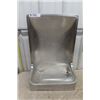 Image 1 : Stainless Steel Water Fountain Base - Could Be Converted to Urinal 