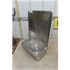 Image 3 : Stainless Steel Water Fountain Base - Could Be Converted to Urinal 