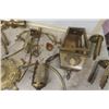 Image 6 : Assorted Brass Lamp Parts, Mailbox