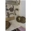 Image 4 : Assorted Brass Handles, Knockers, Door Plates, plus more 