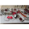 Image 1 : Assorted Trailer Lights, Marker Lights, Lenses