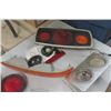 Image 4 : Assorted Trailer Lights, Marker Lights, Lenses