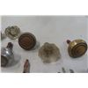 Image 4 : 17 Door Knobs - Mostly Brass - 2 Glass