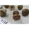 Image 5 : 17 Door Knobs - Mostly Brass - 2 Glass